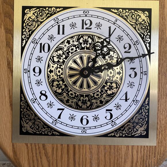 Homemade Wooden Toilet Seat Wall Clock 14"x12" Silent Man Cave Gift Humorous - Picture 2 of 7